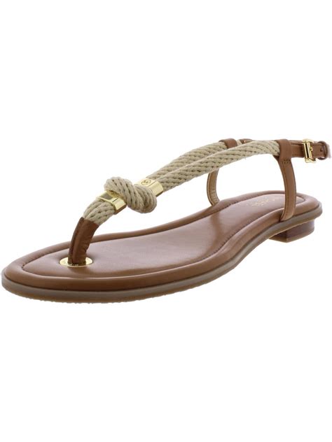 michael michael kors holly leather sandal|Michael Kors sandals outlet.